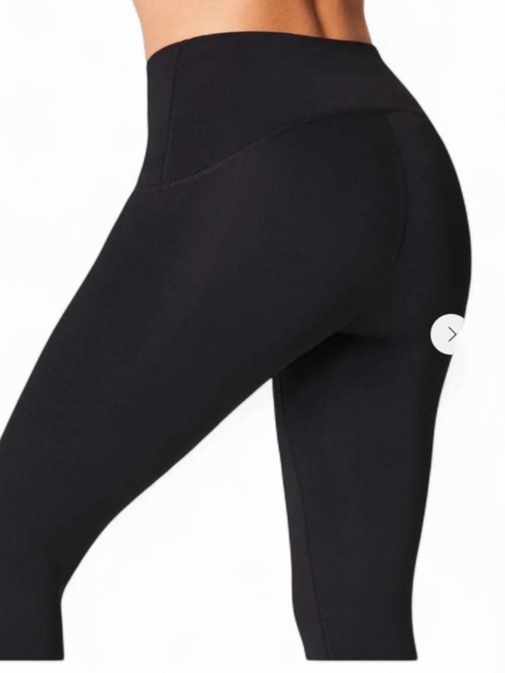 SPANX Booty Boost Active Leggings Very Black Full Length XS Pristine 50124R - Picture 8 of 16